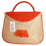MyTindy Raphia Handbag with Closure, view 5