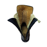 MyTindy Raphia & Leather Boots, view 4