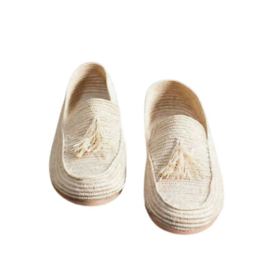 MyTindy Raphia Loafers for Men