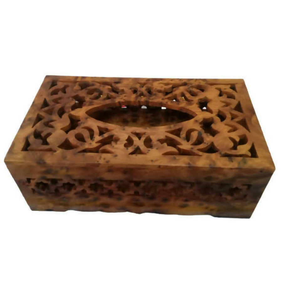 MyTindy Rectangular Thuya Tissue Box