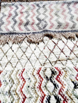MyTindy Red and Black Moroccan Rug, view 3