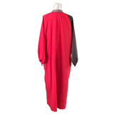 MyTindy Red and Brown Moroccan Dress, view 3