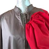 MyTindy Red and Brown Moroccan Dress, view 6