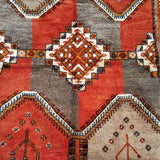 MyTindy Red and Brown Moroccan Rug, view 2