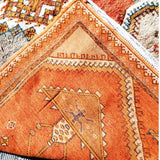 MyTindy Red and Brown Moroccan Rug, view 4