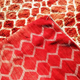 MyTindy Red and White Dots Moroccan Rug, view 2