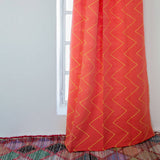 MyTindy Red and Yellow Moroccan Bed Spread, view 2