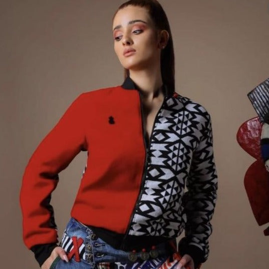 MyTindy Red bomber (M)