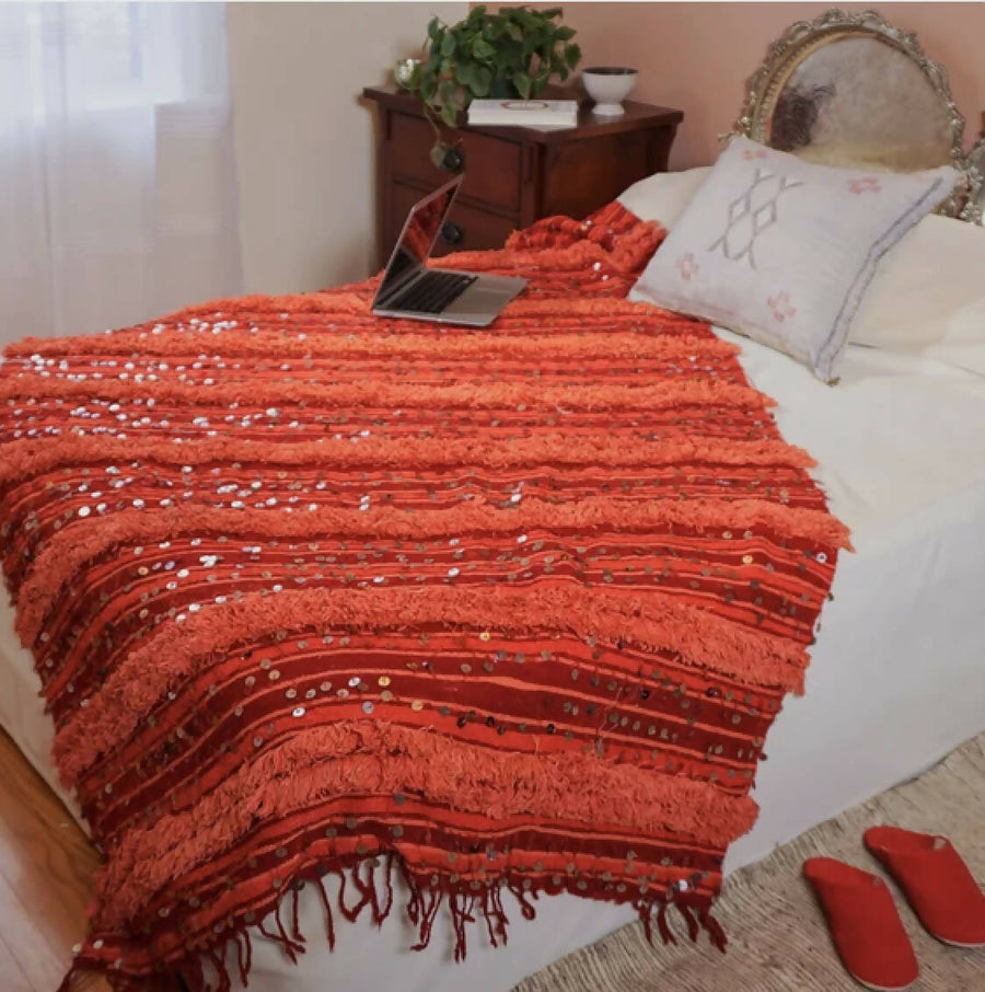 MyTindy Red Handira Blanket