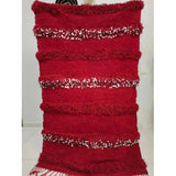 MyTindy Red Handira Blanket, view 4