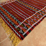 MyTindy Red Kilim Atlas Rug, view 3