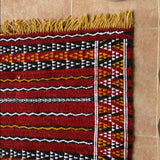 MyTindy Red Kilim Atlas Rug, view 5
