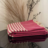 MyTindy Red Moroccan Towel, view 2