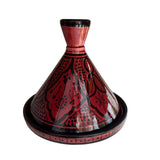 MyTindy Red Tagine with Pattern - M, view 2