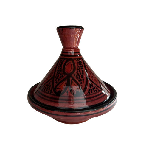 MyTindy Red Tagine with Pattern - S