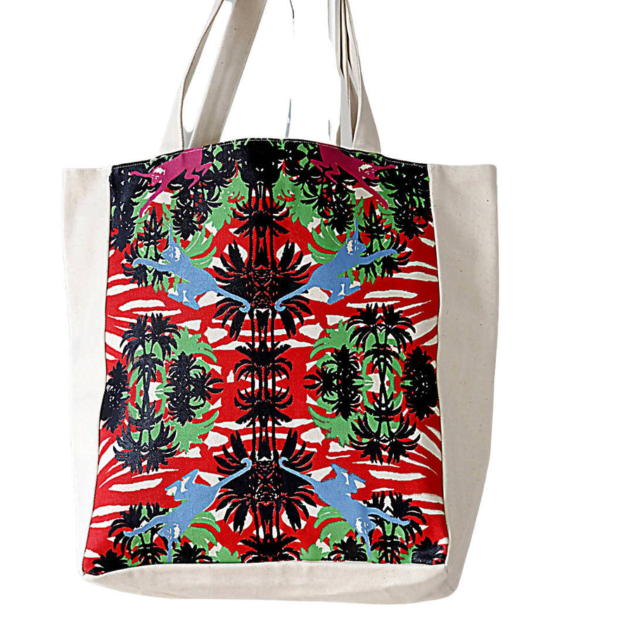 MyTindy RED TIKI Cotton Bag