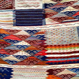 MyTindy Red Tribal Kilim Moroccan Rug, view 3