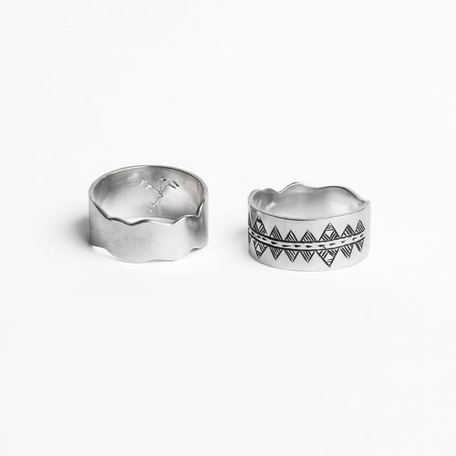 MyTindy Reversible Wavy RING