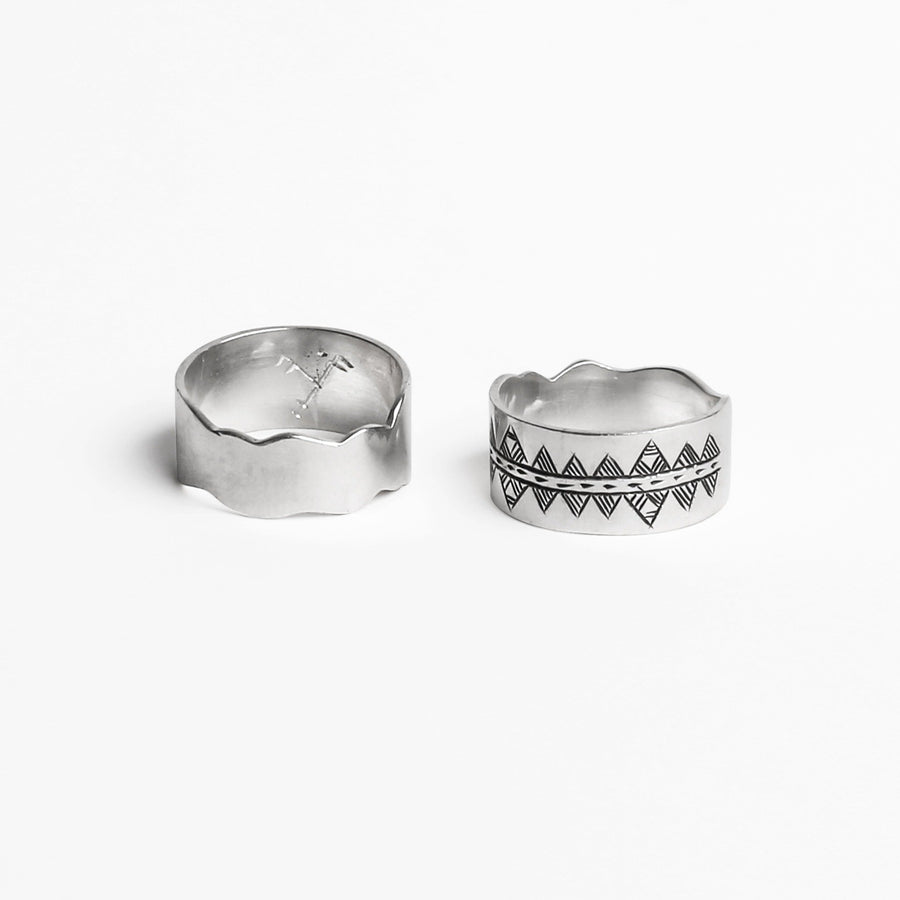 MyTindy Reversible Wavy RING