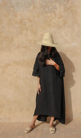 MyTindy RITA LINEN DRESS, view 3
