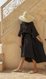 MyTindy RITA LINEN DRESS, view 6