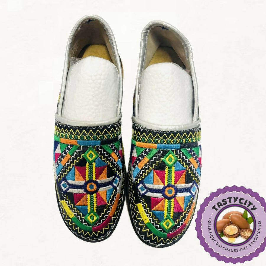 MyTindy Rounded Moroccan Slippers for Women