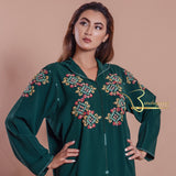 MyTindy Royal Green Djellaba, view 2