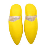 MyTindy Royal Yellow Moroccan Slippers, view 4