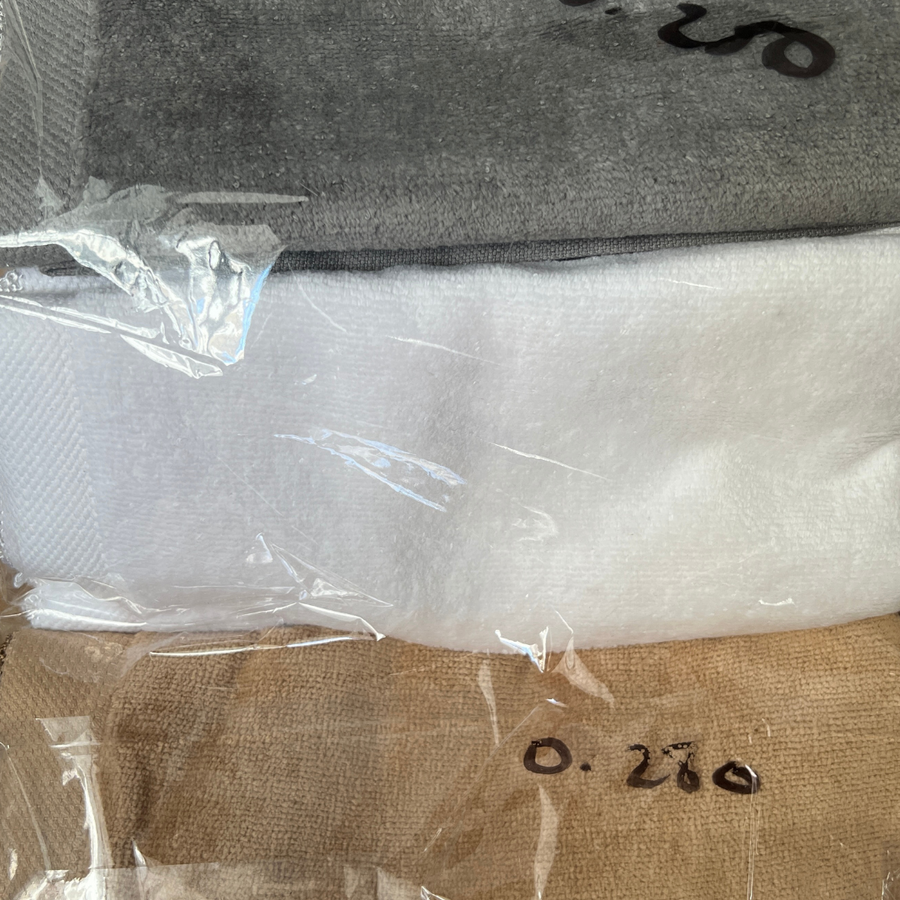 MyTindy RTIA - Set of 3 Velvet & Silk Moroccan Guest Towels