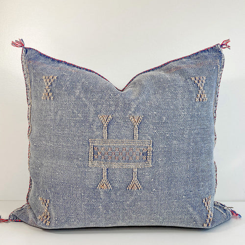 MyTindy SABRA PILLOW INDIGO BLUE