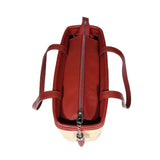 MyTindy Sac Panier en Raphia et cuir / RD, view 3