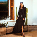 MyTindy SAINT BLACK KAFTAN, view 2