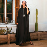 MyTindy SAINT BLACK KAFTAN, view 3