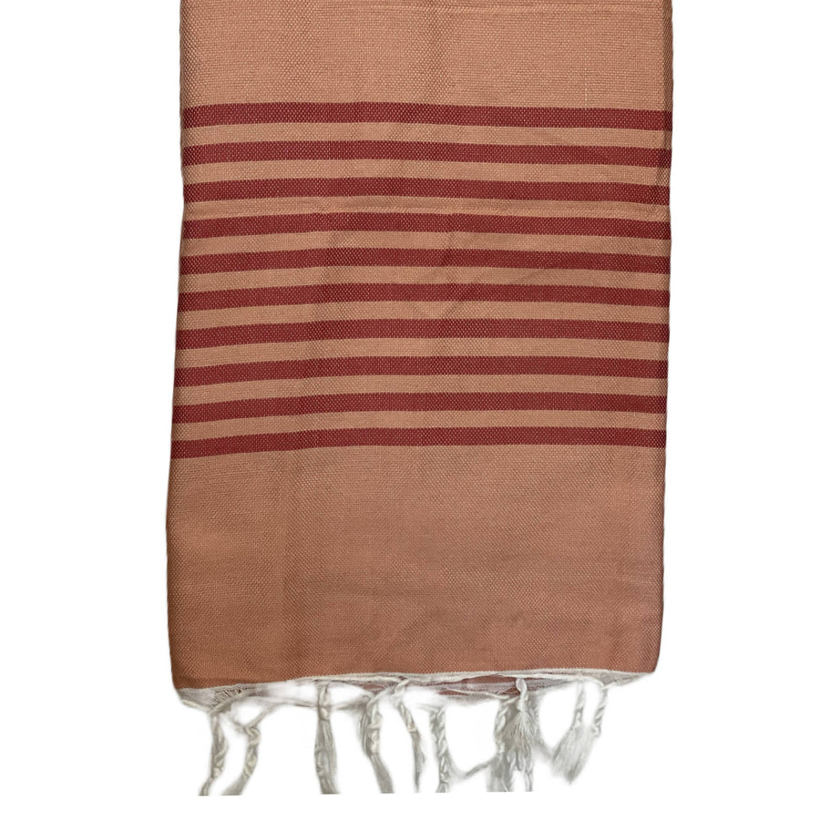 MyTindy Salmon Moroccan Towel