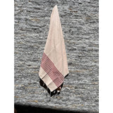 MyTindy Salmon & Red Moroccan Towel, view 3