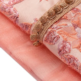MyTindy Saumon Fleuri Moroccan Kaftan for girls kids, view 3