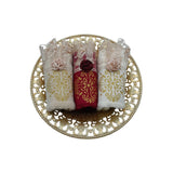 MyTindy Set of 3 embroidered towels, view 3