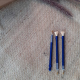 MyTindy Set of 3 Woven Blue Pens, view 2