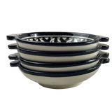 MyTindy Set of 4 Small Moroccan Bowls - Black, view 2