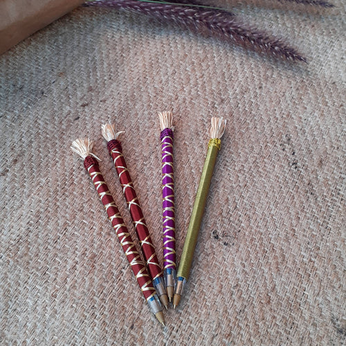 MyTindy Set of 4 Woven Pens