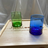 MyTindy Set of 6 Beldi Drinking Glasses - Blue, view 3