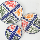 MyTindy Blue Amazigh plate set, view 2