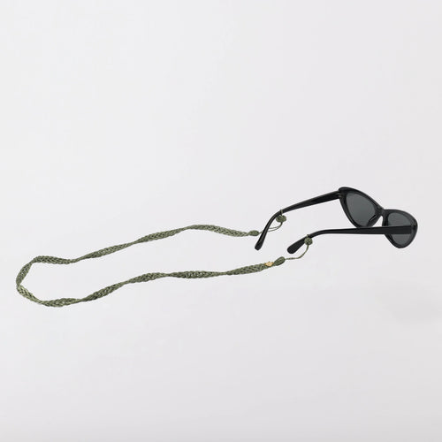 MyTindy Sfifa Glasses Strap in Green Khaki