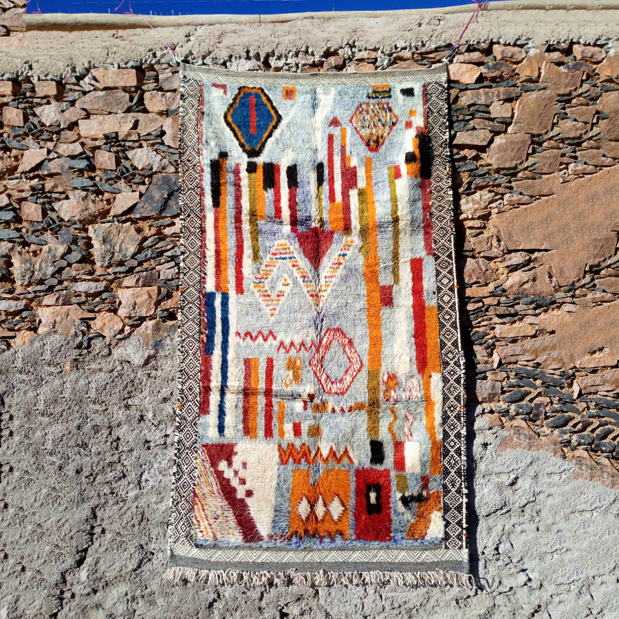 MyTindy Shawzi Red Moroccan Rug