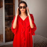 MyTindy SICILY LINEN KAFTAN, view 3
