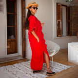 MyTindy SICILY LINEN KAFTAN, view 4