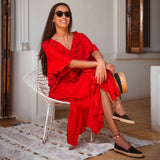 MyTindy SICILY LINEN KAFTAN, view 5