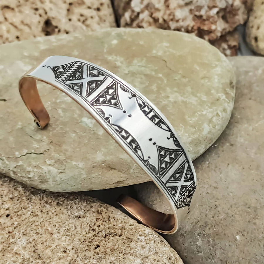 MyTindy Silver 925 And Brass Bracelet