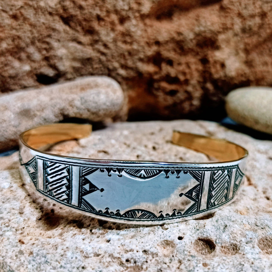 MyTindy Silver 925 And Brass Bracelet