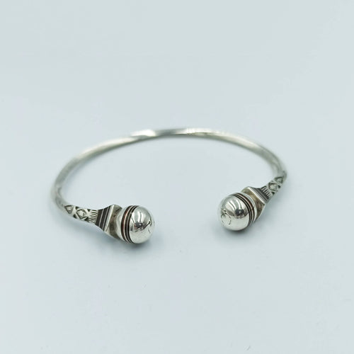 MyTindy Silver Bangle Bracelet